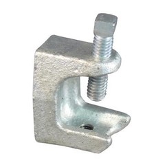 Multiple BH500 Beam Clamp 1&Prime; Malleable Iron 335LB Load 1/4-20 Thread