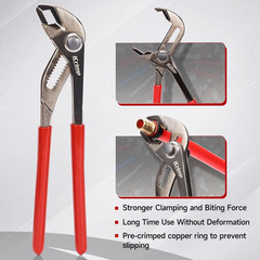 Icrimp Angle Head F1807 PEX Pipe Crimping Tool for Copper Rings &ndash; 1/2&3/4-Inch T