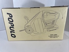 Populo CDAL-2004 Cordless Drain Auger Kit 20V Max &ndash; 25ft Cable