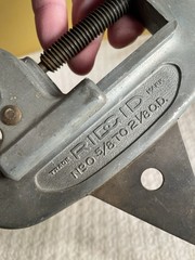 Vintage Ridgid &ldquo;No. O&rdquo; Tubing Cutter: 5/8 in &ndash; 2 1/8 in OD