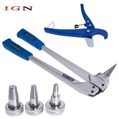 1/2&Prime; 3/4&Prime; 1&Prime; Expander Heads Hard For Case PEX Expansion Tool Kit Tube Expander