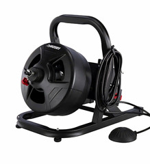 Husky Electric Drain Auger/Drain Snake Drum Machine w/ Foot Pedal