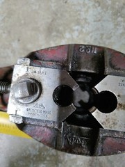 Vintage Greenfield No.2 Adjustable Die Holder With 1/2-14 NPT Thread