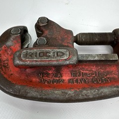 Lot of 3 Ridgid Heavy Duty Pipe Cutter 1/8in to 2in Models 1ea No2A 2ea No 202
