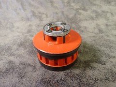 Ridgid 37385 12R 3/8&Prime; NPT Alloy Steel RH Pipe Threader Die Head (BN370)