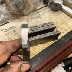 Ridgid 50965 1-2 Universal Pipe Beveling Die Set 45 Degree