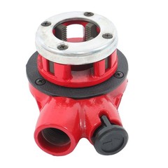Manual Ratchet Pipe Threader Kit W/ 3 Dies Pipe Threading Tool 1/2&Prime; 3/4&Prime; 1&Prime; NPT