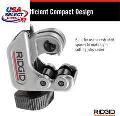 Close Quarters Tubing Cutter 1/4&Prime; to 1-1/8&Prime; Capacity