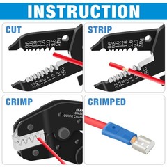 iCrimp Quick Change Ratcheting Crimper Tool Kit, Automotive Service Kit, for &hellip;