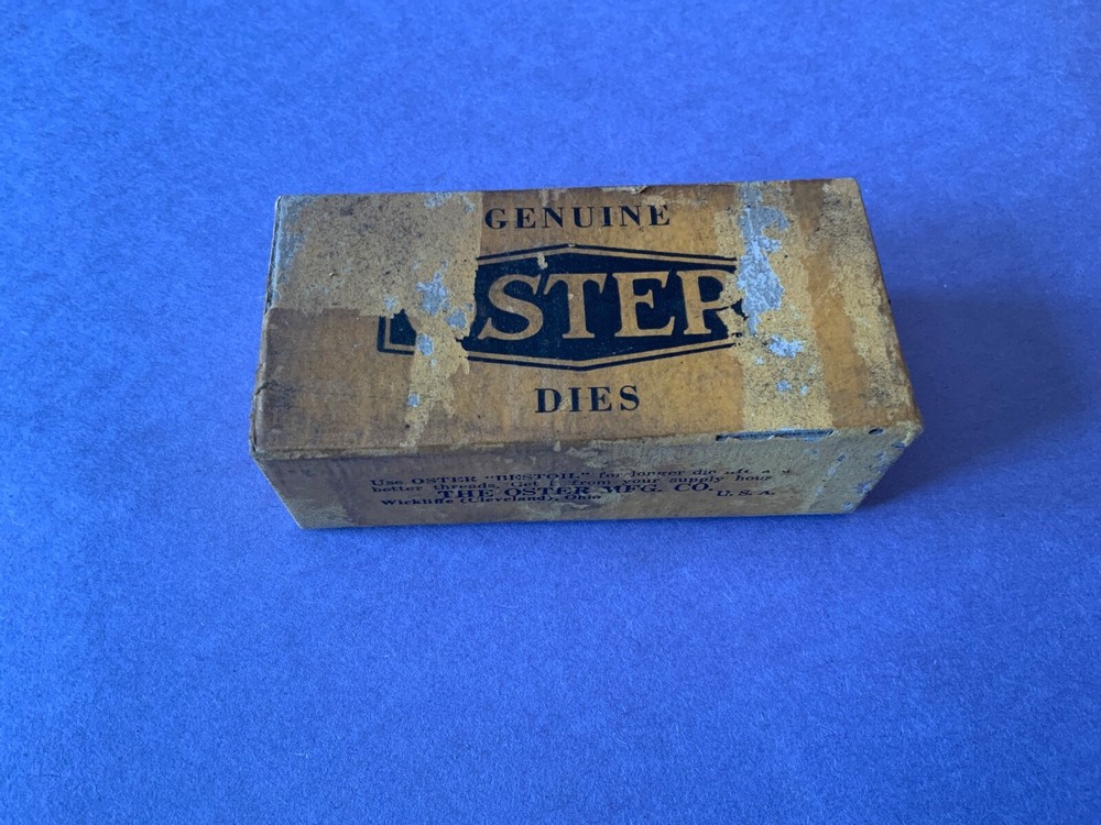 Genuine OSTER Dies X1 high speed steel 1 3/8&rdquo; N.C. BOLT