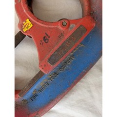Ridgid No 6-S Heavy Duty Pipe Cutter 4 to 6 Inch Capacity Ridge Tool Co