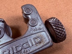 Vintage RIDGID Close Quarters Tubing Cutter Model 103 1/8-5/8 in MPN 32975