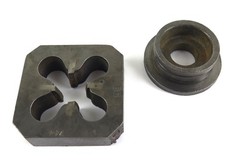Vintage Craftsman No. 11 Pipe Threader 3/8&Prime; NPT Square 1SP Die & Bushing