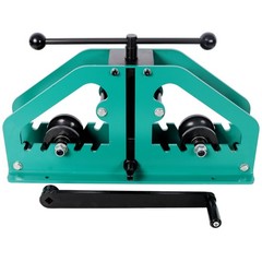 Tube Roller Bender with 6 Dies for Square & Round Pipe, Green
