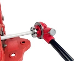 Ratchet Pipe Threader Kit Ratcheting Pipe Threading Tool Set 5 Dies