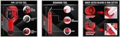Heavy Duty Pipe Cutter Mini Tube Cutter Copper Aluminum Brass PVC Deburring Tool