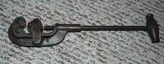 Vintage Reed No. 1 Pipe Cutter w/ Rollers Cuts up to 1 1/2&Prime; pipe Antique Tool