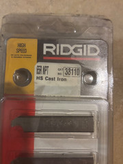 Ridgid 38110 65-R High Speed Cast Iron 1&rdquo; &ndash; 2&rdquo; Threading Dies