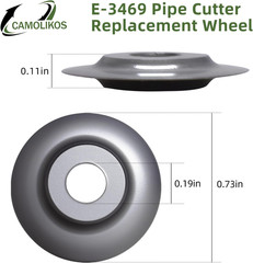 E-3469 Model Tubing Cutter Replacement Wheel for 41317 Cutting Machine
