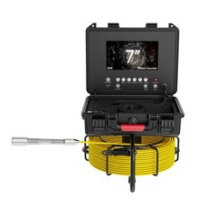 7&Prime; Monitor 50M Drain Sewer Camera 512HZ Self-Leveling Pipe Inspection Camera