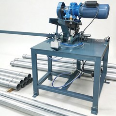 220V Pneumatic Pipe Cutting Machine Pipe Cutter &phi;0.78-&phi;3.94&Prime; Processing Range
