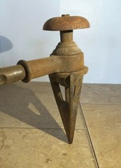 Vintage Ratcheting Pipe Reamer Mueller Decatur ILL Plumbing Tool Cast USA F388