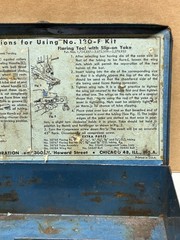 Vintage Imperial Eastman Flare 38766 and 38767 Flaring Tool Set W/Case