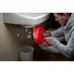 Milwaukee CANADA 12V Lithium-Ion Cordless Auger Snake Drain Cleaning Kit