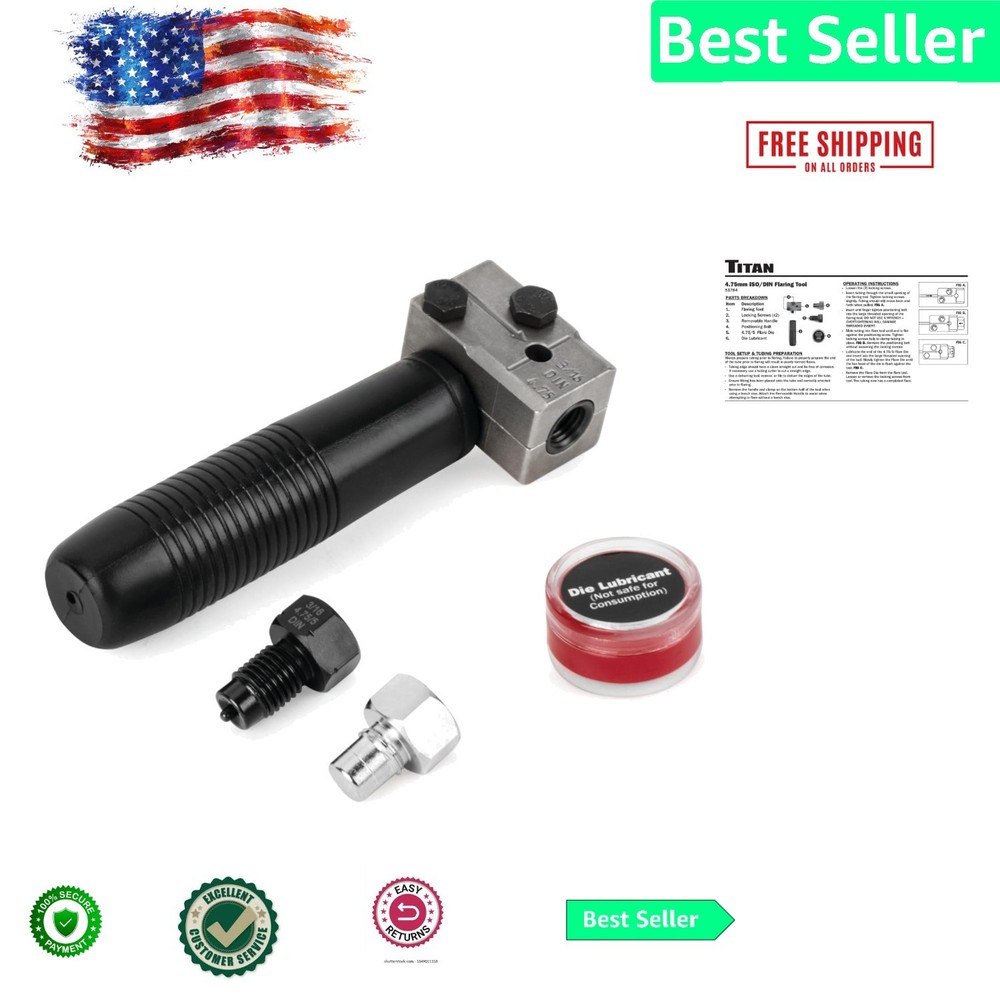 Versatile 4.75mm Double Flaring Tool &ndash; Compact for DIY & Professional Use