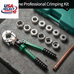 Copper Pipe Press Tool with 1/2&Prime;,3/4&Prime;,1&Prime; Dies for Copper Pipe and F877 Stainless
