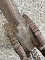 Antique Billings & Spencer No. 37 Pipe Chain Wrench USA 37&rdquo; Plumbing Tool