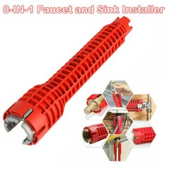 Faucet And Sink Installer MultiPurpose Wrench Non-Slip Handle Plumbing Wrench US