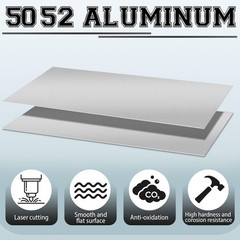 5052 Aluminum Sheet Metal 18&Prime; x 24&Prime; Aluminum Plate 1/16 (0.06&rdquo;) Inch Thickne&hellip;