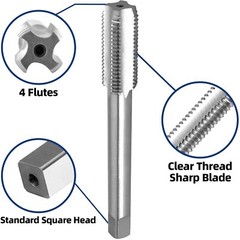 M17 X 1 Tap and Die Set M17 x 1.0 Machine Thread Tap and Round Die Right Hand