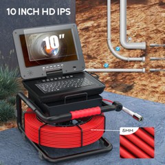 Pipe Inspection Camera Sewer Camera with Locator Self-leveling 1080P Camera 50m