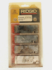 RIDGID 47765 Pipe Dies 1/2 &ndash; 3/4&Prime; NPT High Speed For Thread Machine Die Head # 3