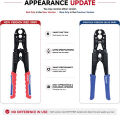 Icrimp PEX Pipe Crimping Tool, Convertible 1/2&Prime; & 3/4&Prime; Jaws | Convertible 1/2&Prime; &