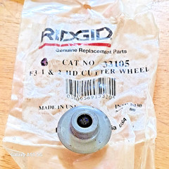 Ridgid 33105 F3 1 & 2 Heavy Duty Cutter Wheel Fits 1-A,2-A,42-A & 42 NEW NOS