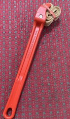 Ridgid No. 2 Adjustable Strap Wrench #31340 Made in USA Ridge Tool NOS