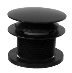 Westbrass Mushroom Tip-Toe Tub Trim Set with Floating Faceplate, Matte Black,&hellip;