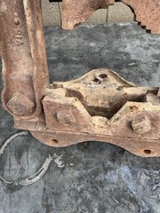 Vintage MARK MFG Co Chicago No. 3 Pipe Vise As Is