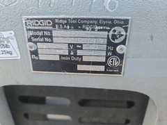 Ridgid 10973 122XL 1/3 HP 115V 300 RPM Copper Cutting and Prep Machine BARE