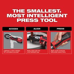 Milwaukee 2473-22 M12 12V Force Logic Press Tool Kit