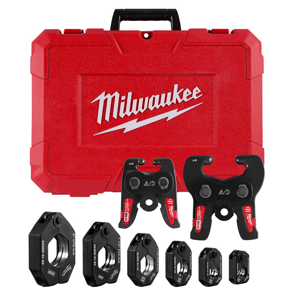 Milwaukee 49-16-2692X 1/2-2in CTS-V Pivoting Press Ring Kit M18