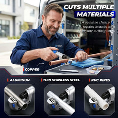 Copper Pipe Cutter Set &ndash; Heavy Duty Tubing Tool 1/4&Prime;&ndash;2&Prime; with Mini Tube Cutter 1/