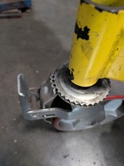 Max-Jax Pipe Stands, Vee, 2500 lb Capacity, 4 in to36 in Pipe, 30.5 in to 42.5 H