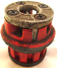 Ridgid 1/8-00-R Ratchet Pipe Threader Die Head