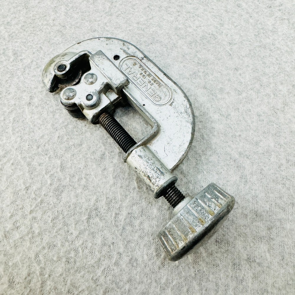 General Tools Metal Pipe Cutter No 120 Vintage Tubbing Conduit Made USA