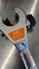 KTC PCR3-35 Ratchet Pipe Cutter 3/8&Prime; to 1&Prime; Steel Tube Plumbing Tool Japan