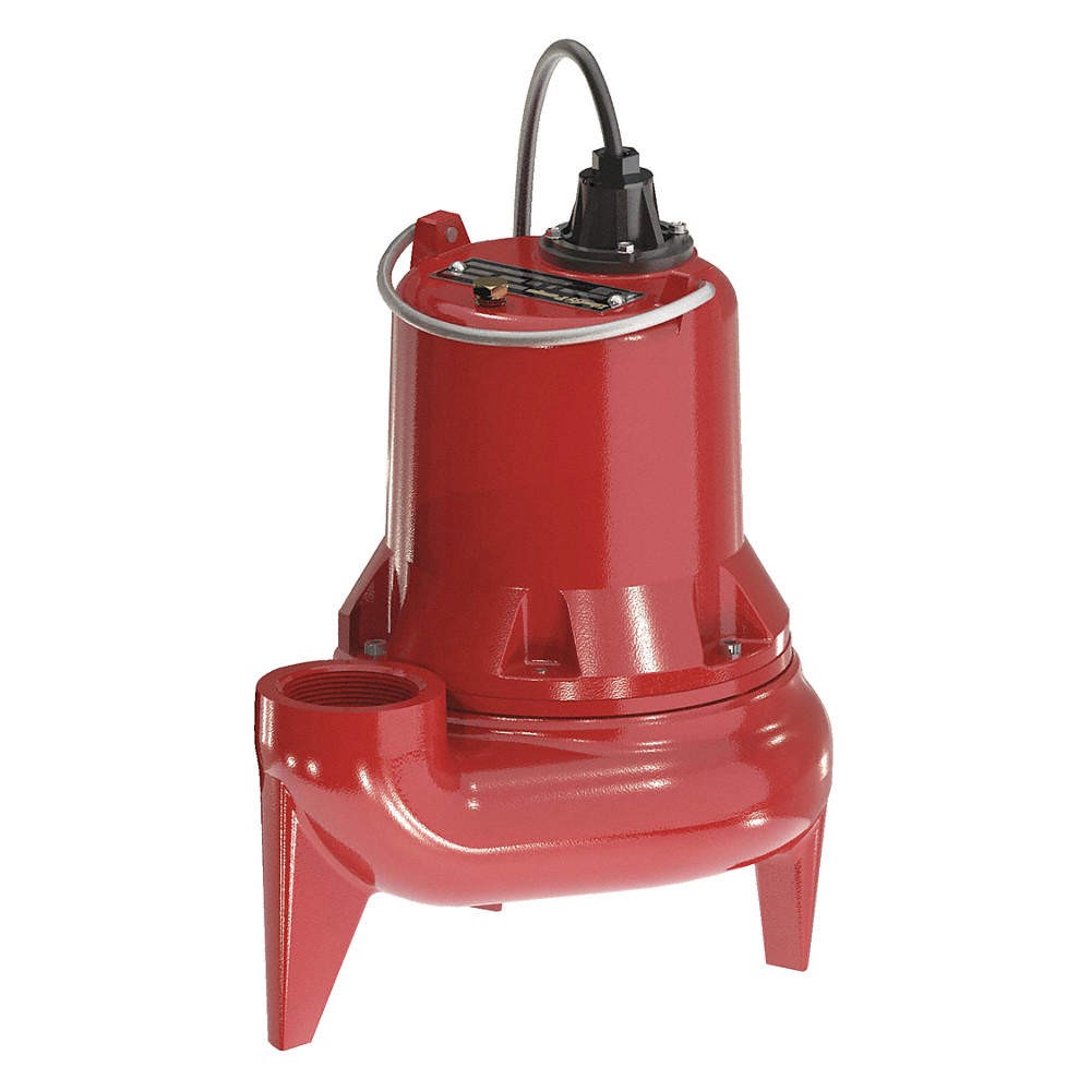 LIBERTY PUMPS LE51M-2 Submersible Sewage Pump,HP 1/2,115V,60Hz 56KD61